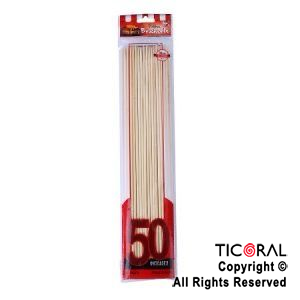 PALITO BROCHETTE PS (30CM) 50 UNIDADES APROX